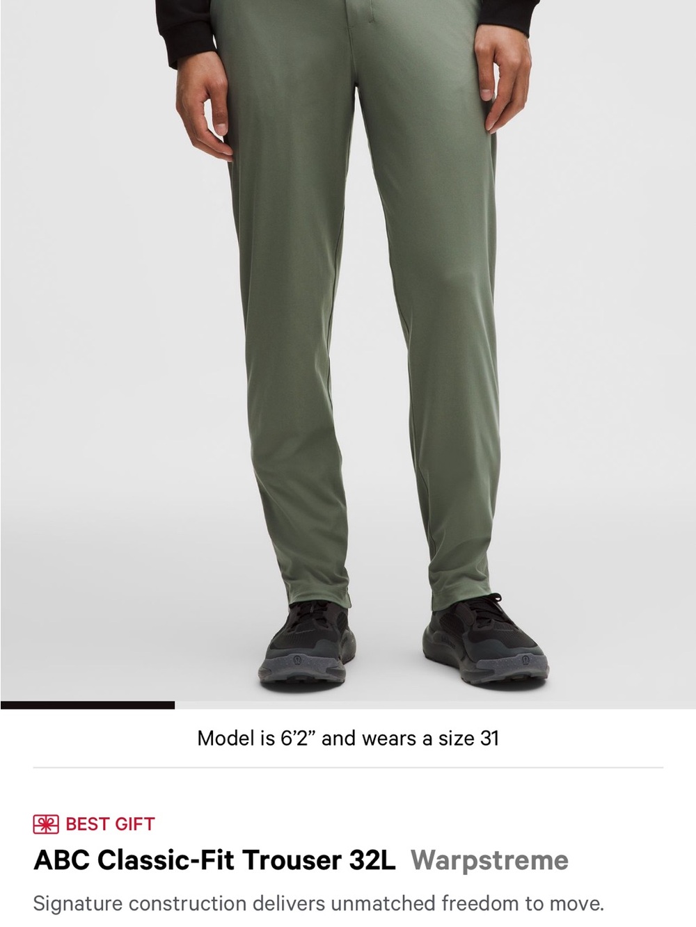 ABC Classic-Fit Trouser Warpstreme 34